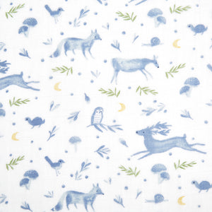 4pk ORGANIC muslin swaddles - outdoors