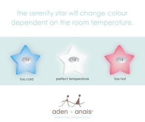 aden + anais serenity star sound machine / room temperature indicator