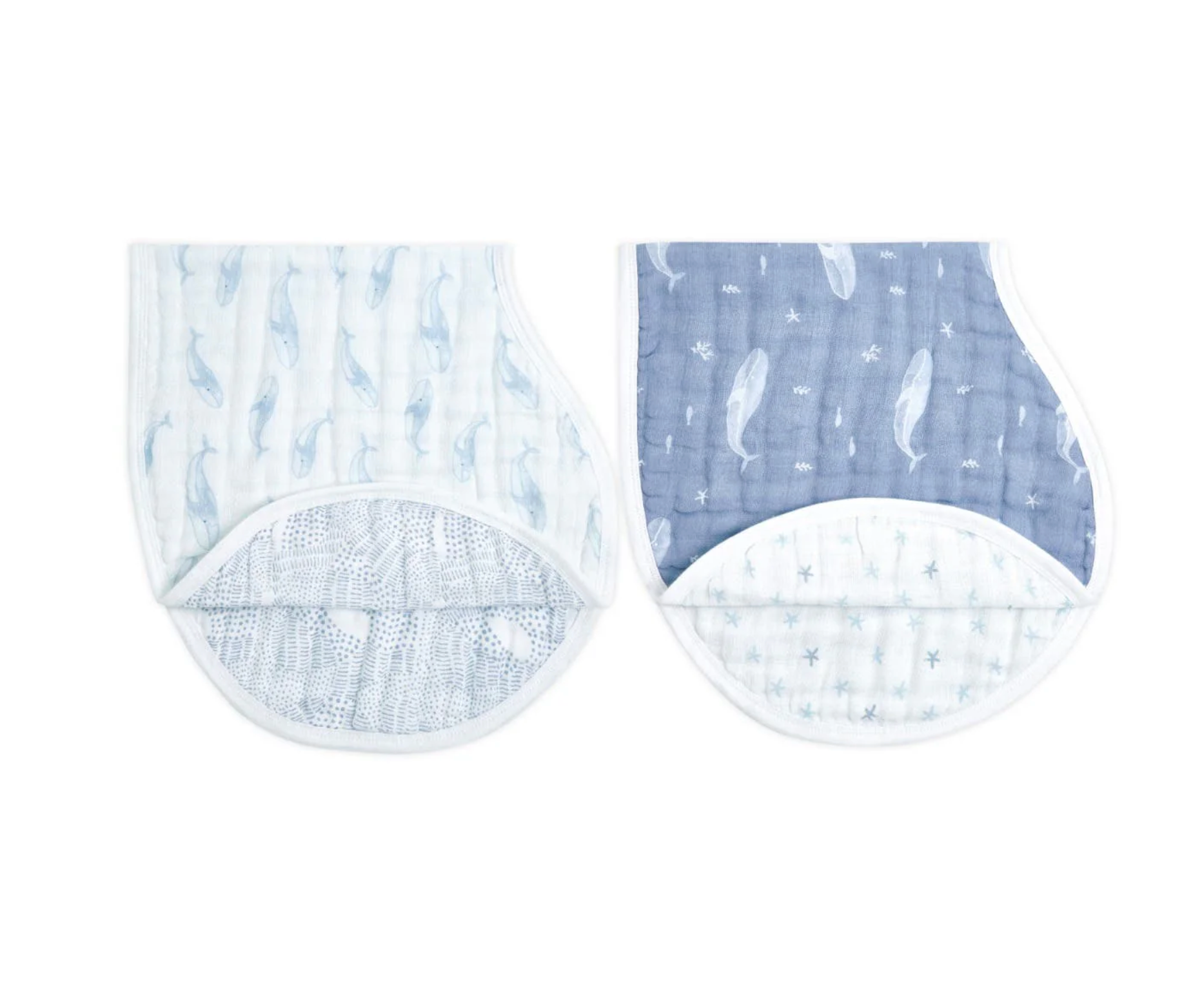 aden + anais oceanic classic burpy bibs 2 pack