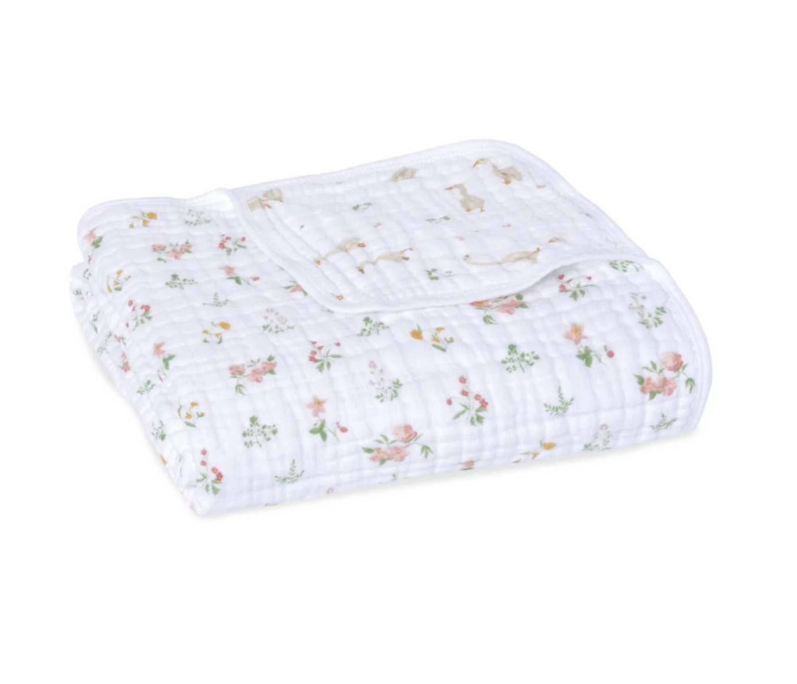 1pk classic muslin dream blanket - country floral