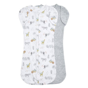 aden + anais Essentials Savannah Spots Newborn Snug Swaddle 0-3 months 2pk