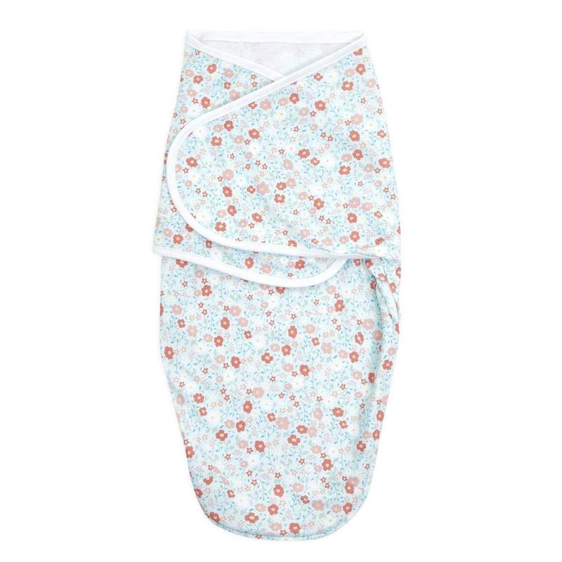 aden + anais essentials wrap swaddle 3 pack - Fairy Tale Flowers 0-3 months