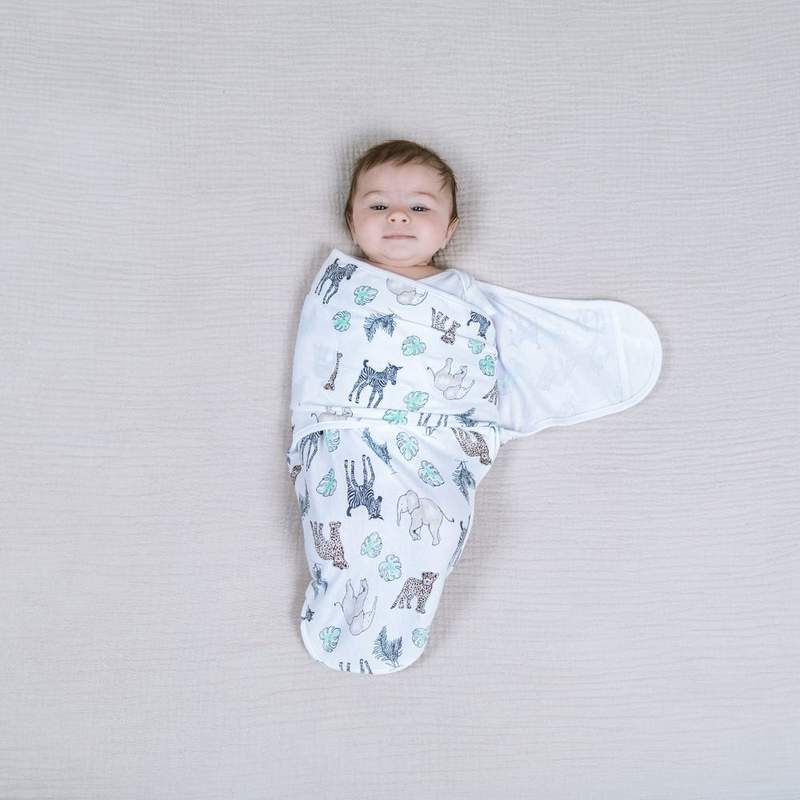 aden + anais Essentials wrap swaddle 3pack - Toile 0-3 months